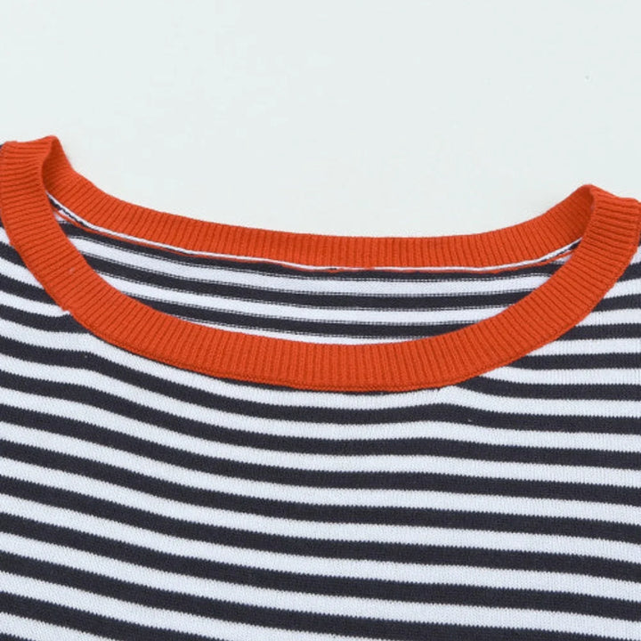 Eléa™ | Blouse manches longues à rayures