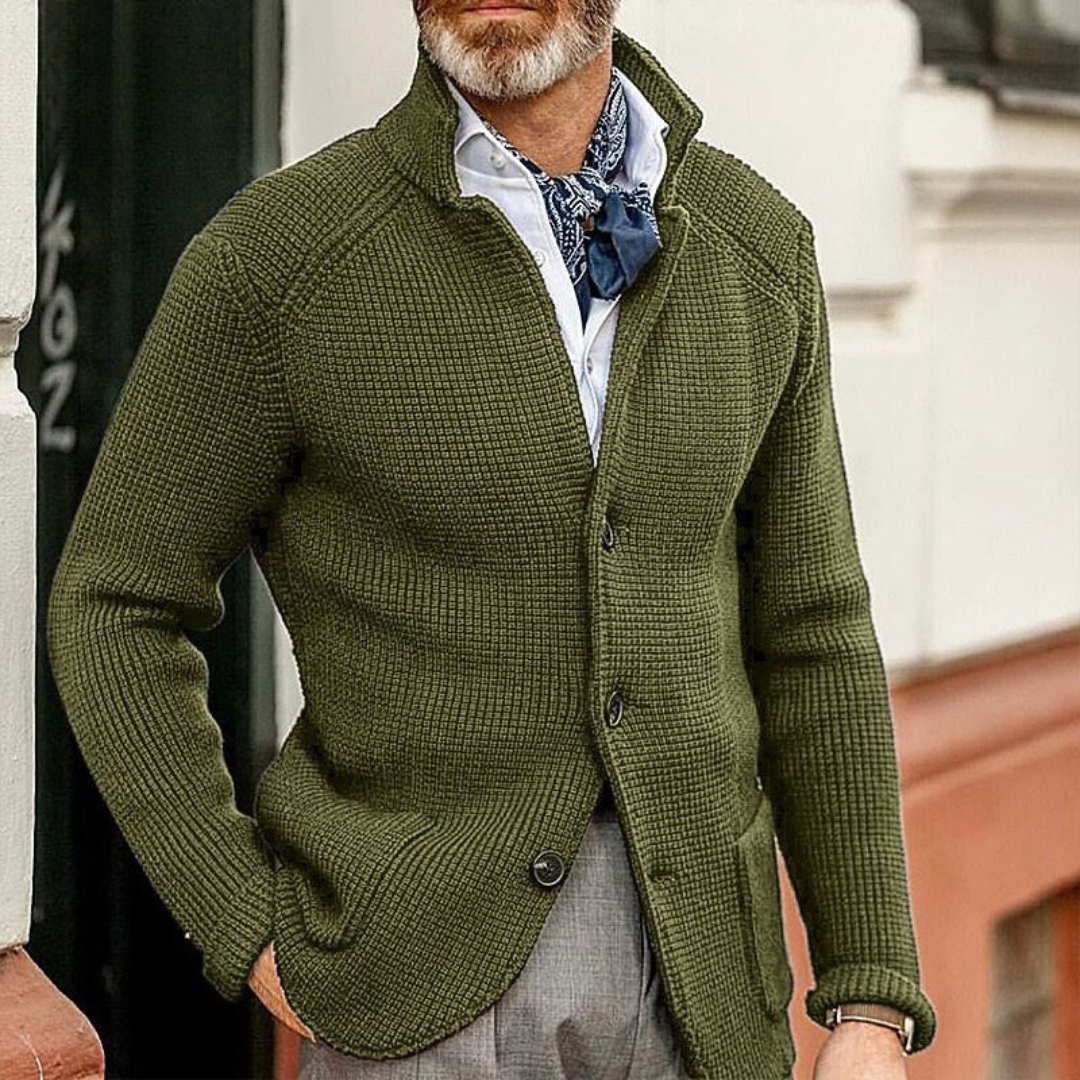 ÉTIENNE – CARDIGAN CLASSIQUE ET INTEMPOREL