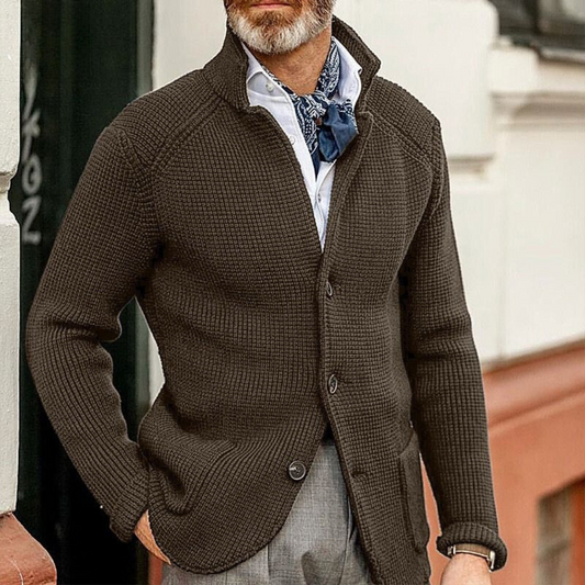 ÉTIENNE – CARDIGAN CLASSIQUE ET INTEMPOREL