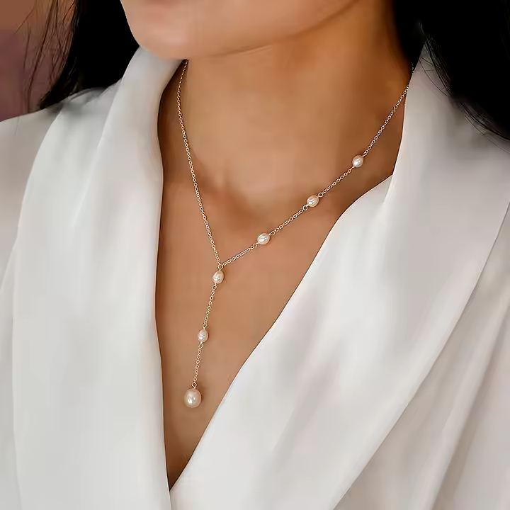 Collier de perles vintage Claire