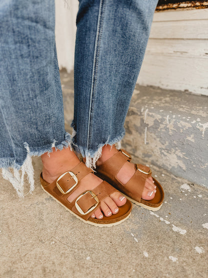 Marchelune Arizona Big Buckle - Cognac
