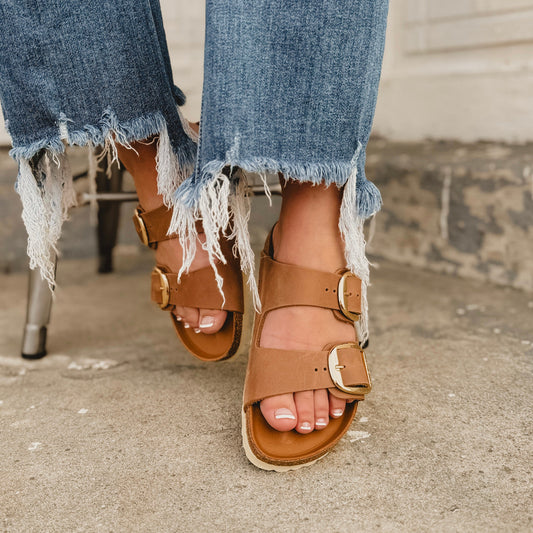 Marchelune Arizona Big Buckle - Cognac