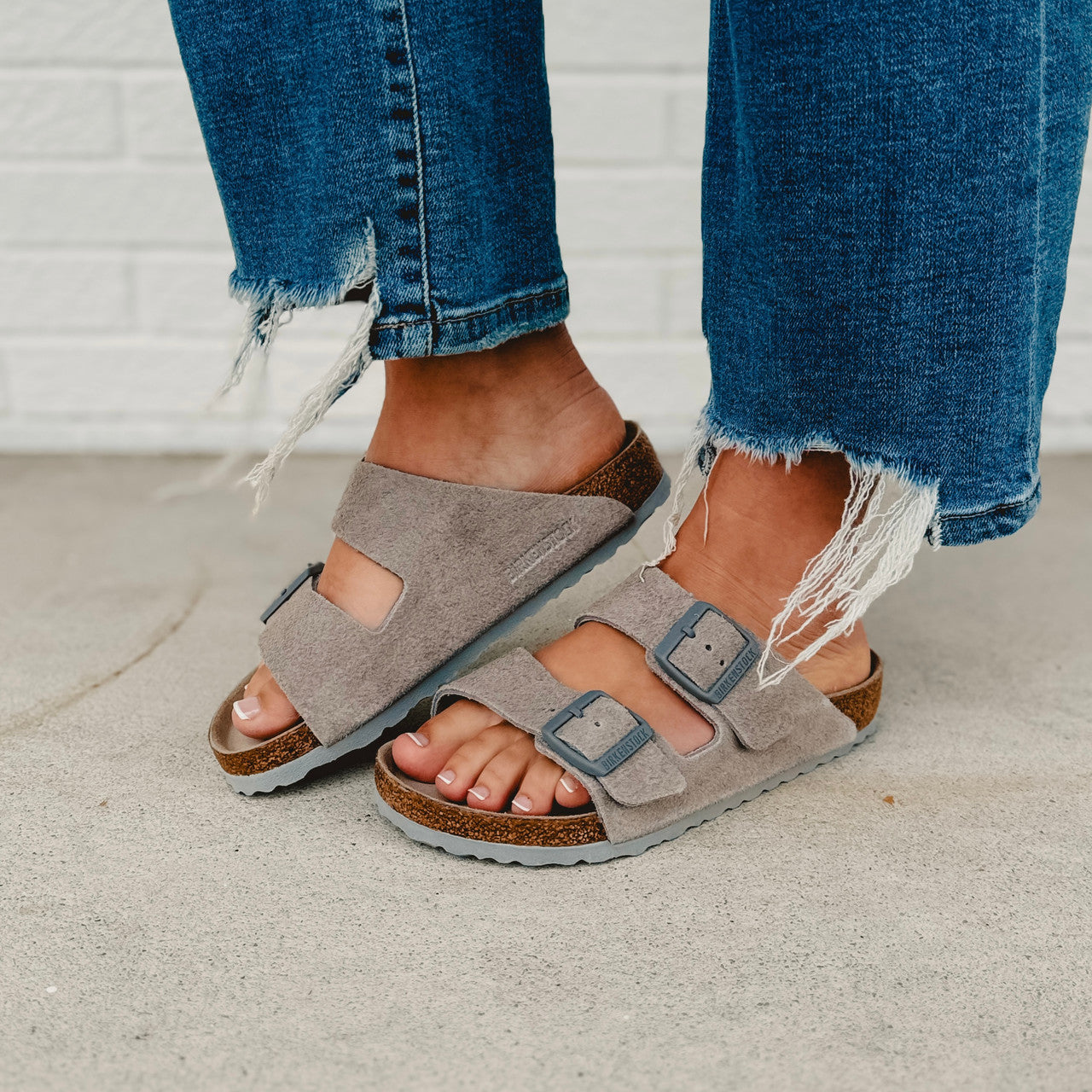 Marchelune Arizona Soft Footbed Sandal - Stone Coin