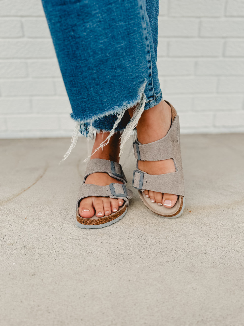 Marchelune Arizona Soft Footbed Sandal - Stone Coin