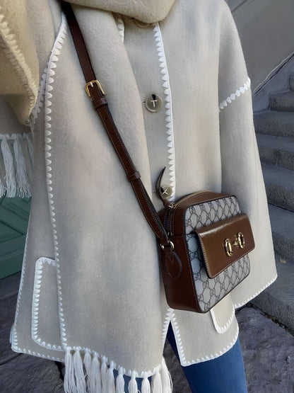 Chanel | Manteau écharpe élégant