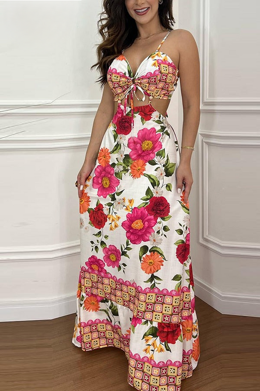 Divina™ | Robe longue tropicale