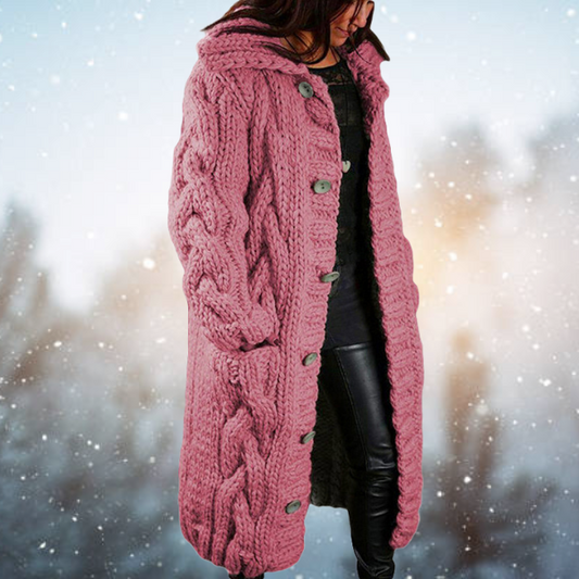 Sophie | Cardigan long en tricot