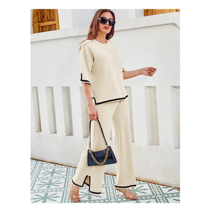 MAËLLE – ENSEMBLE ASSORTI INSPIRÉ DE LA MODE CORÉENNE, SOUPLE ET LÉGER