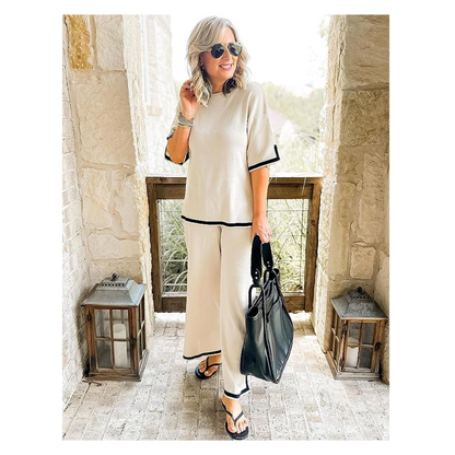 MAËLLE – ENSEMBLE ASSORTI INSPIRÉ DE LA MODE CORÉENNE, SOUPLE ET LÉGER