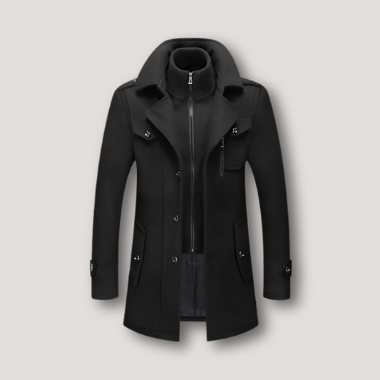 LEIGHTON - STYLE MILITAIRE MANTEAU D’HIVER