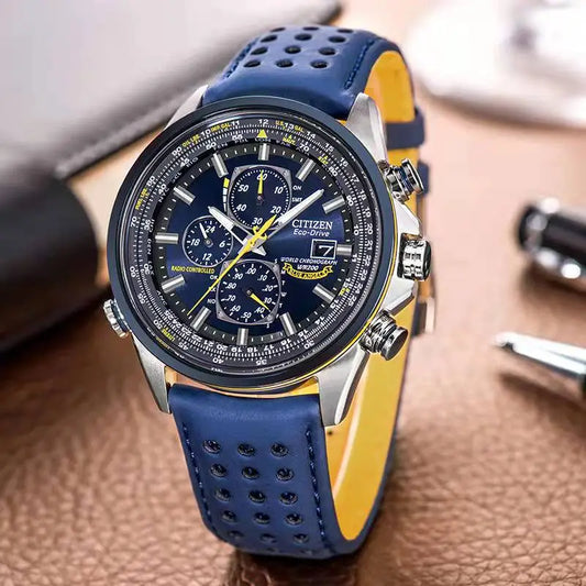 Montre à quartz tendance de luxe