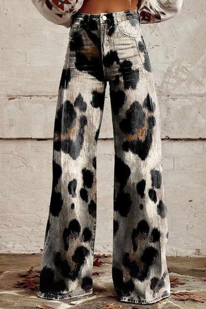 Léona | Pantalon évasé vintage