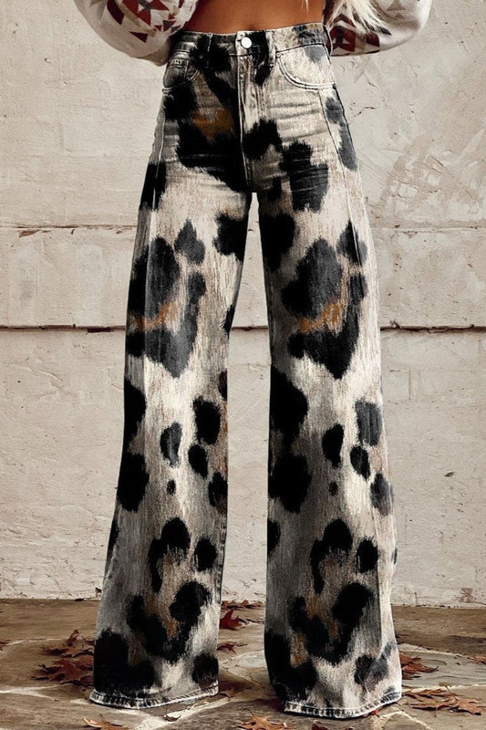 Léona | Pantalon évasé vintage