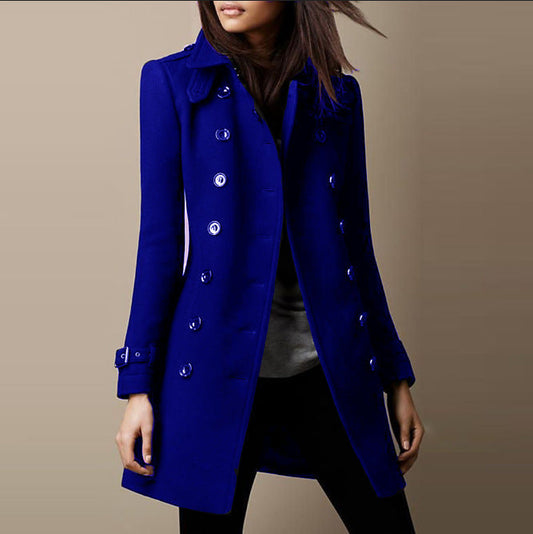 JACQUELAINE - MANTEAU TENDANCE LONGUEUR CHEVILLE