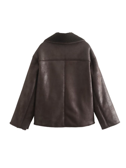Amy - Veste en cuir