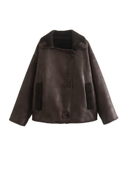 Amy - Veste en cuir