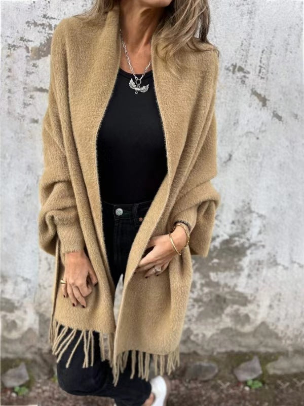 Elvire | Cardigan à franges