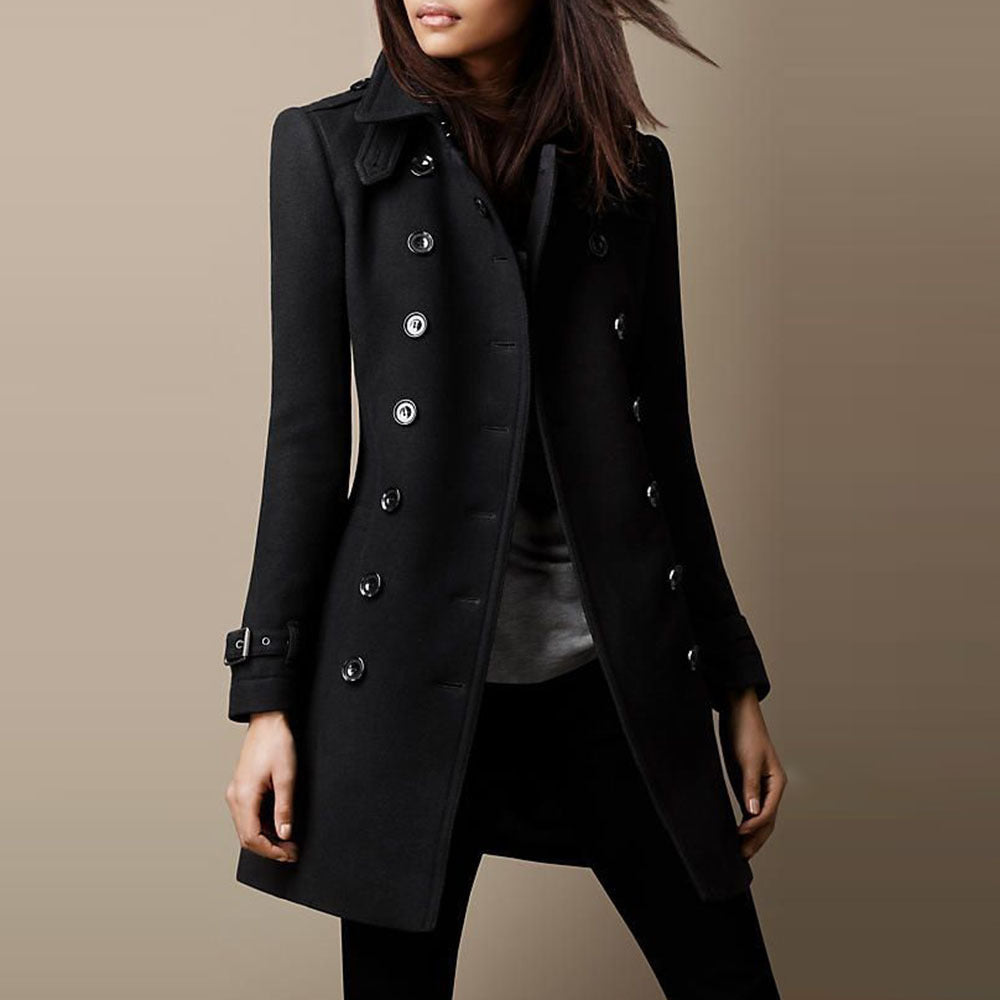 JACQUELAINE - MANTEAU TENDANCE LONGUEUR CHEVILLE