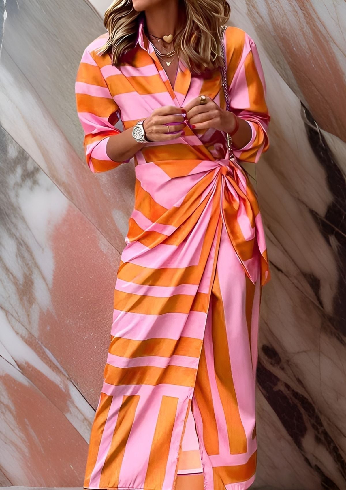 Mariée – Robe imprimée