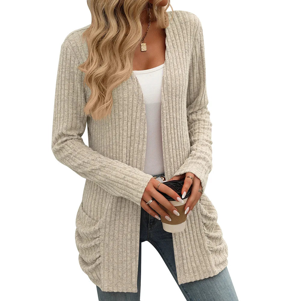 Enfer | Cardigan en maille côtelée
