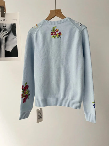 Sahara | Cardigan élégant à fleurs