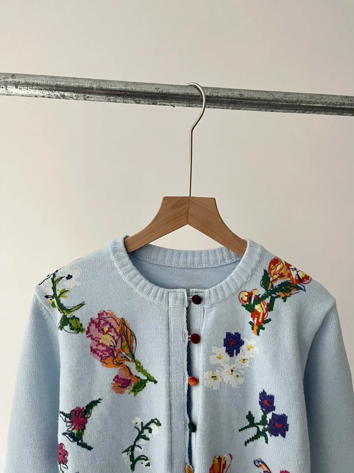 Sahara | Cardigan élégant à fleurs