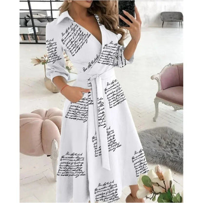Miléna | Robe portefeuille élégante à imprimé papillon