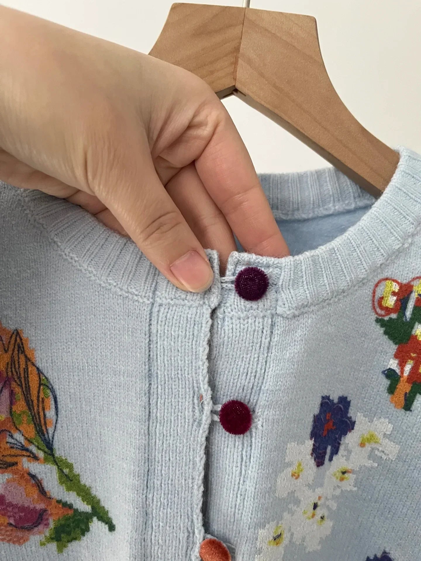 Sahara | Cardigan élégant à fleurs