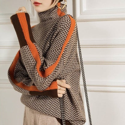 Penny | Pull col roulé chiné