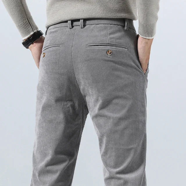 LOGAN - PANTALON EN VELOURS CÔTELÉ