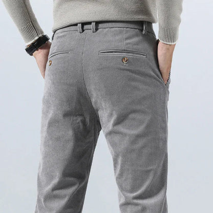 LOGAN - PANTALON EN VELOURS CÔTELÉ