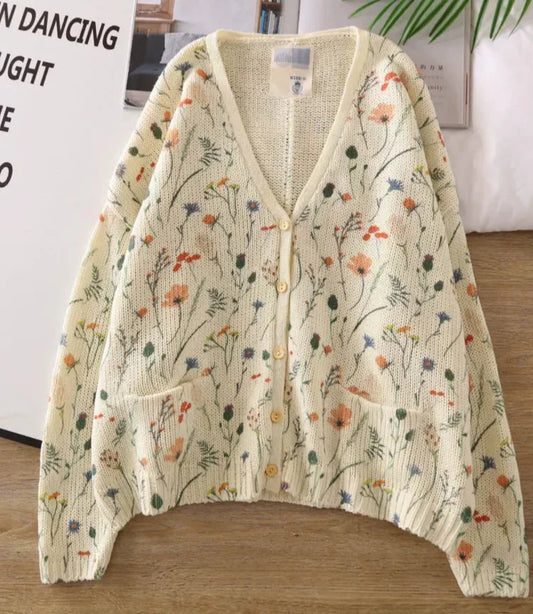 Sammy | Cardigan élégant à imprimé floral