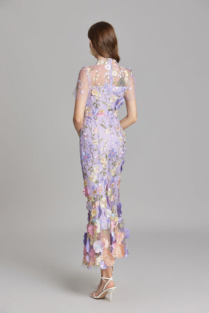 AGDE - ROBE FLEURIE