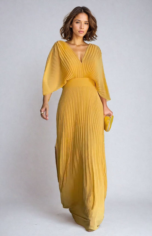 Consuelo - Robe plissée classique