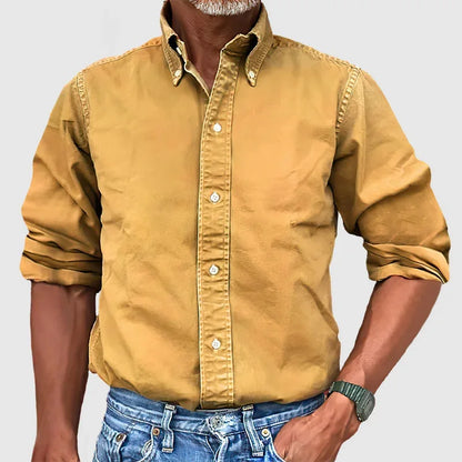 GARETH - CHEMISE EN COTON DOUILLET