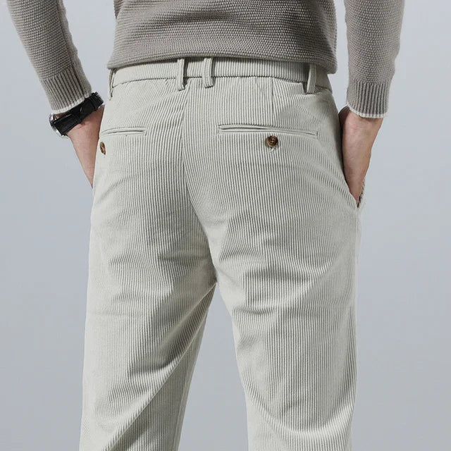 LOGAN - PANTALON EN VELOURS CÔTELÉ