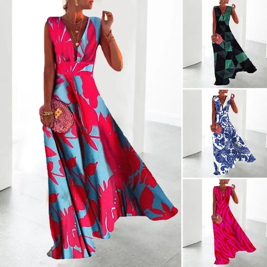 Desideria - Robe à décolleté profond en V