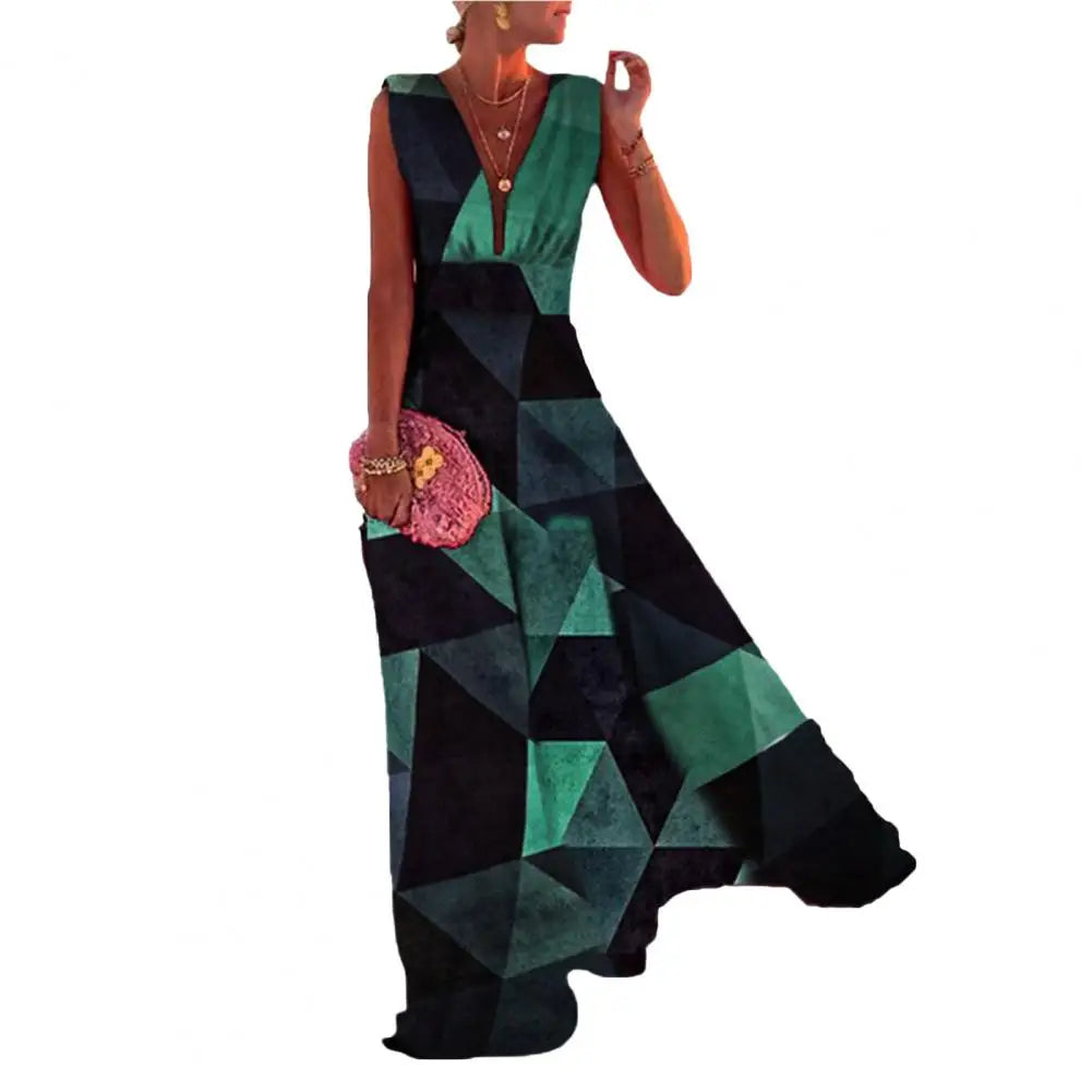 Desideria - Robe à décolleté profond en V