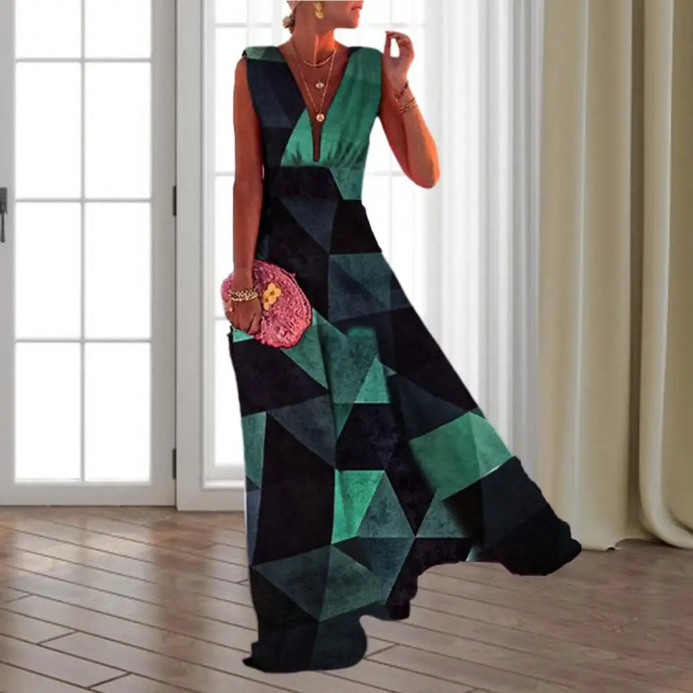 Desideria - Robe à décolleté profond en V
