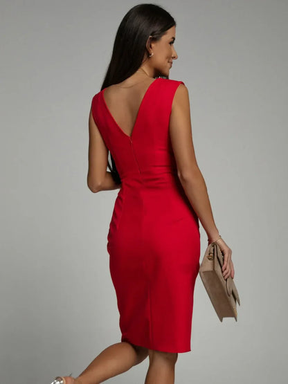 Alice / Robe Midi Portefeuille Chic