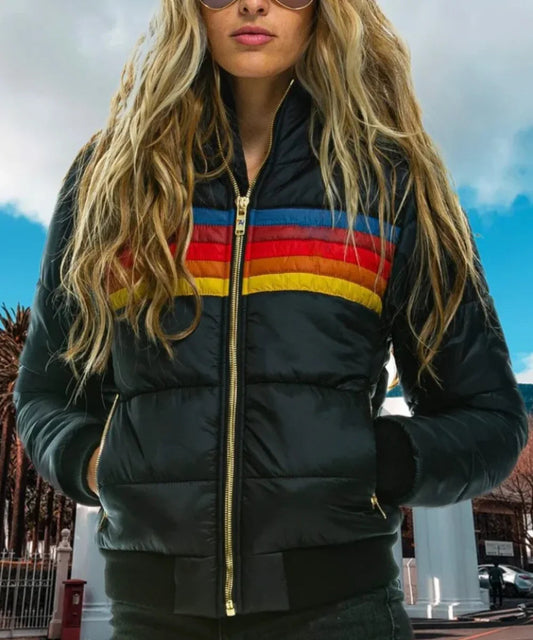 Octavie | PARKA RÉTRO À CAPUCHE EN FAUSSE FOURRURE