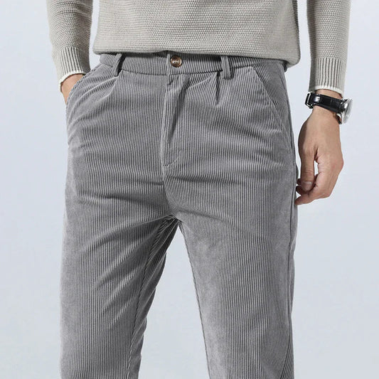LOGAN - PANTALON EN VELOURS CÔTELÉ