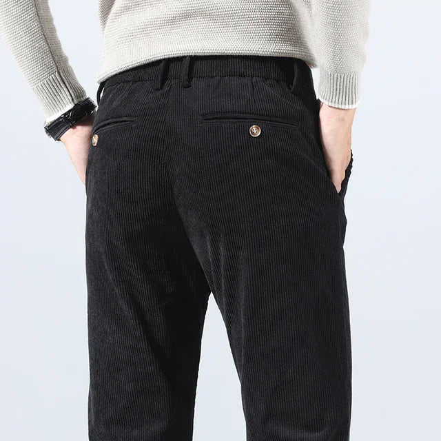 LOGAN - PANTALON EN VELOURS CÔTELÉ