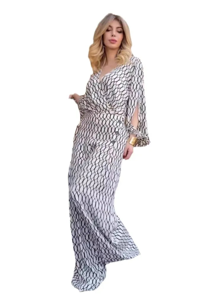 KARLA - ENSEMBLE ÉLÉGANT À JAMBE LARGE