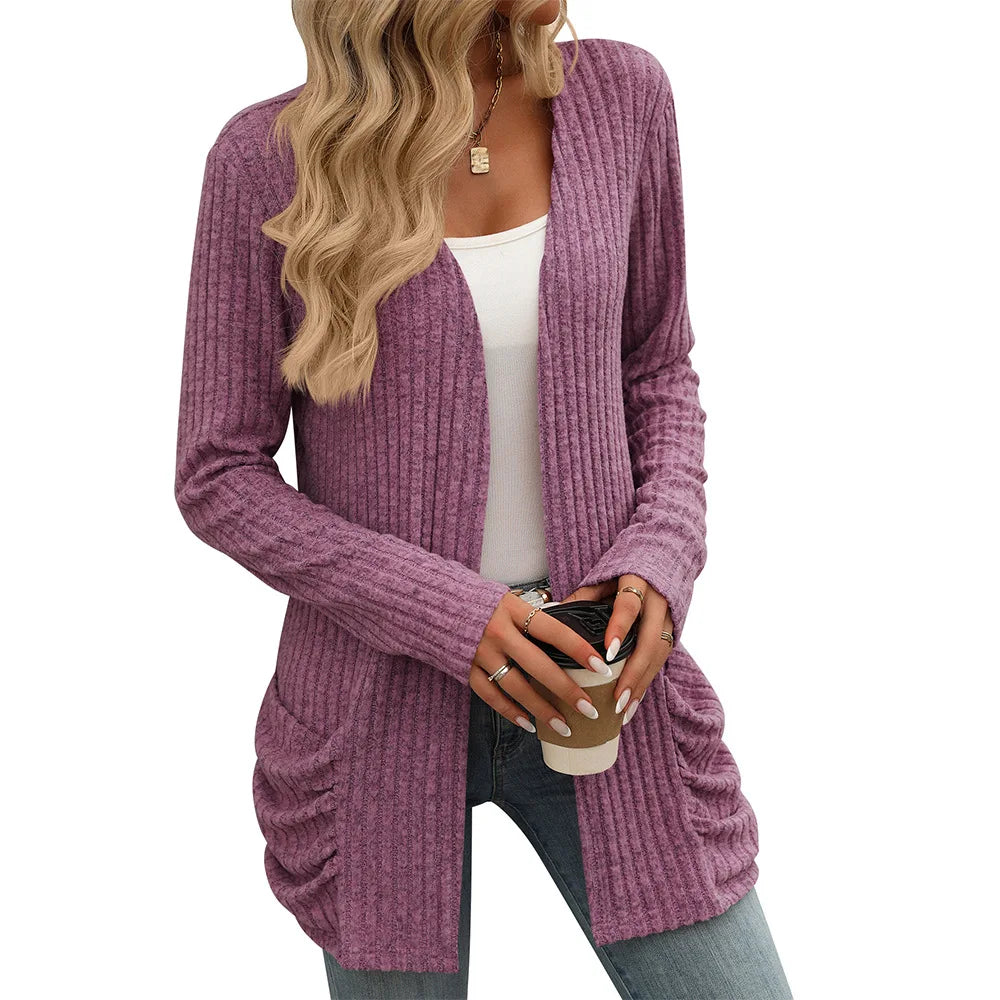 Enfer | Cardigan en maille côtelée
