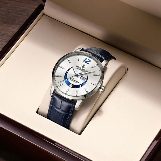 Montre élégante avec phases de lune