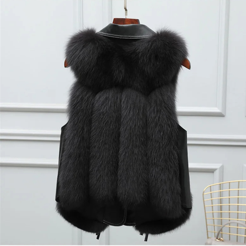 Isabella™ | Gilet luxueux en fausse fourrure