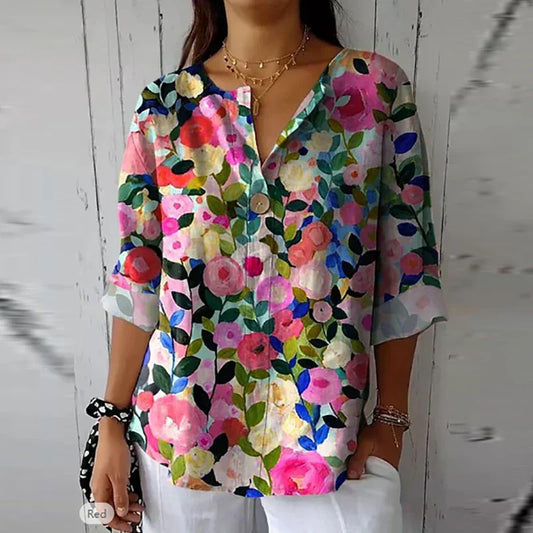 Harley™ | Blouse florale élégante