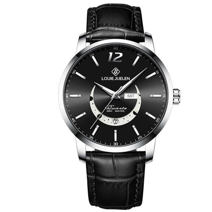 Montre élégante avec phases de lune