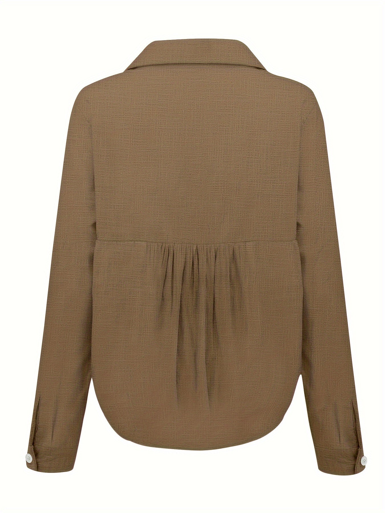 SHELLE - CHEMISE MANCHES LONGUES EN LIN AÉRÉ